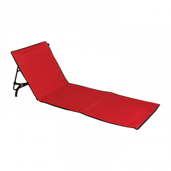 CHAISE LONGUE PLIABLE PERSONNALISABLE 'NICE' - rouge