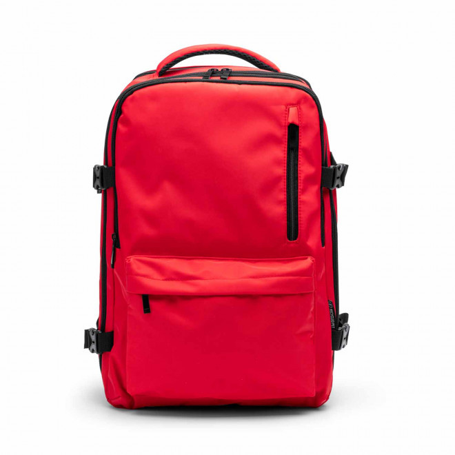 SAC A DOS CABINE IMPERMEABLE PERSONNALISABLE 'TERBOU' - rouge