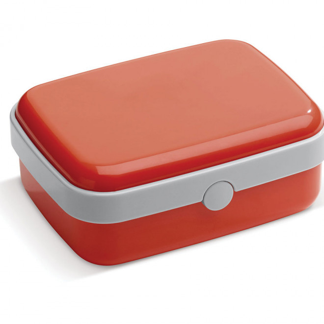 LUNCH BOX PERSONNALISÉE 'GOUTIS' - rouge