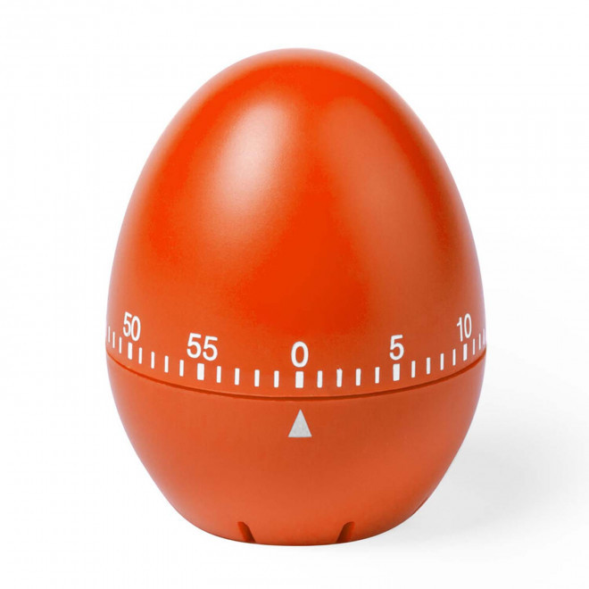 OEUF MINUTEUR DE CUISINE PERSONNALISABLE 'COCOTTE' - orange