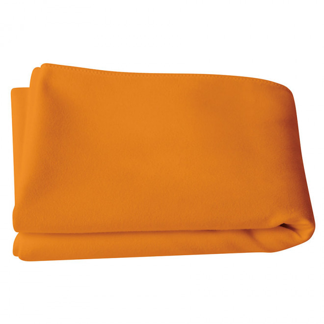 SERVIETTE MICROFIBRE PUBLICITAIRE 70x140 CM 'POLLY'  - orange