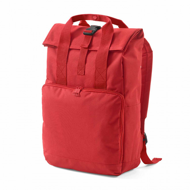 SAC A DOS PERSONNALISABLE RPET 'KRAKOS' - rouge