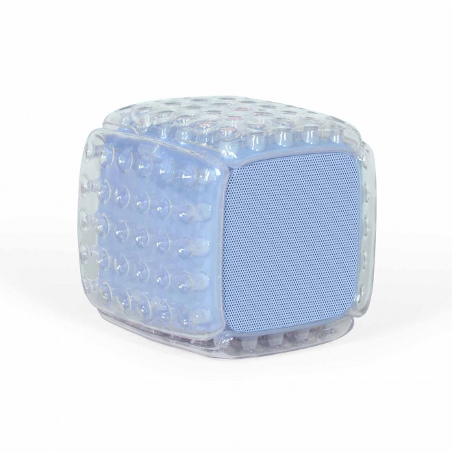 ENCEINTE PERSONNALISABLE ETANCHE 5W 'CANCAO' - bleu