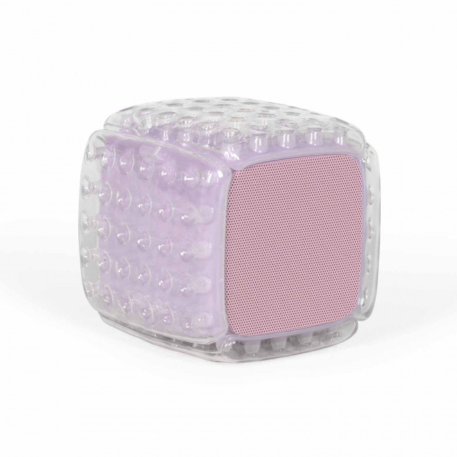 ENCEINTE PERSONNALISABLE ETANCHE 5W 'CANCAO' - rose