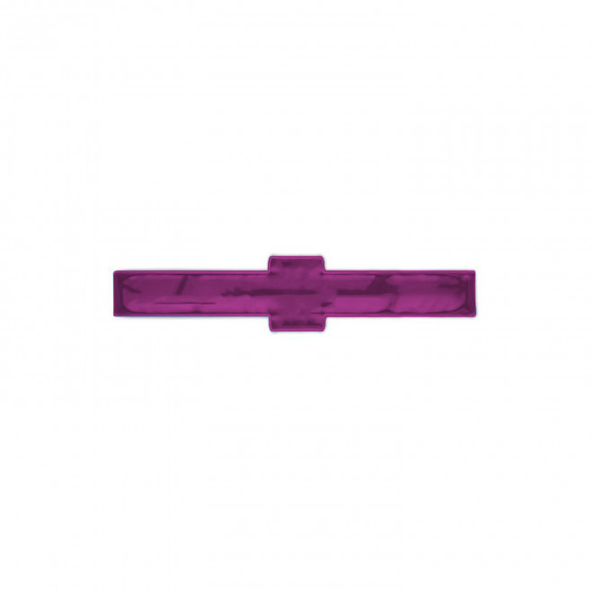 BRASSARD PERSONNALISABLE 'PREVENTI FORME 23X3' - violet