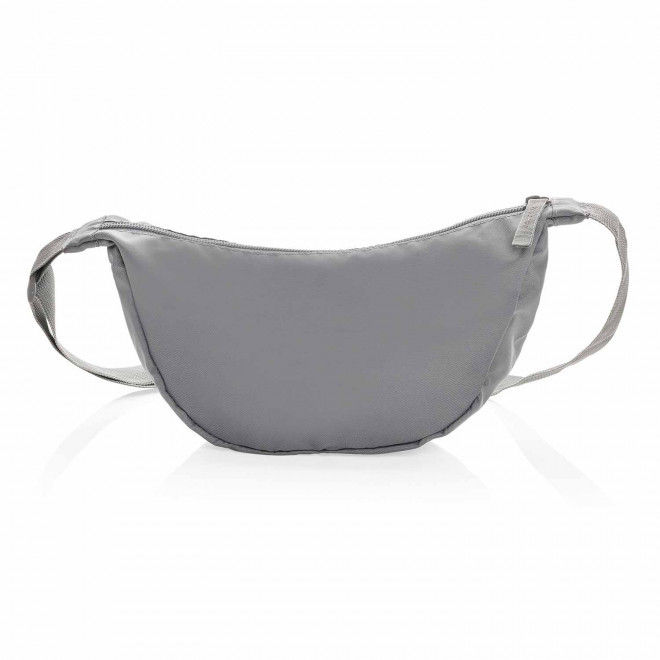 SAC BANANE PERSONNALISABLE EN RPET 'HARDINE' - gris