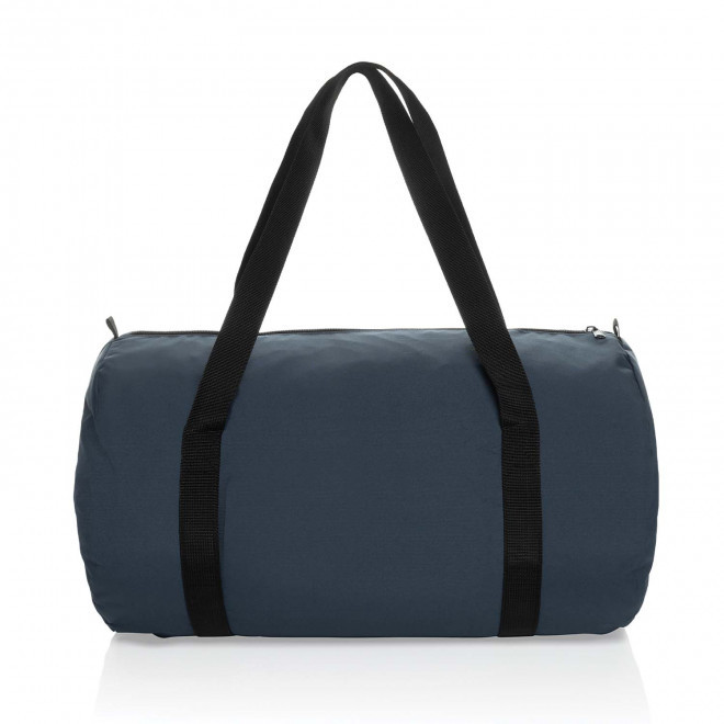 SAC POLOCHON PERSONNALISABLE PLIABLE RPET 'HARDINE SPORT' - bleu marine