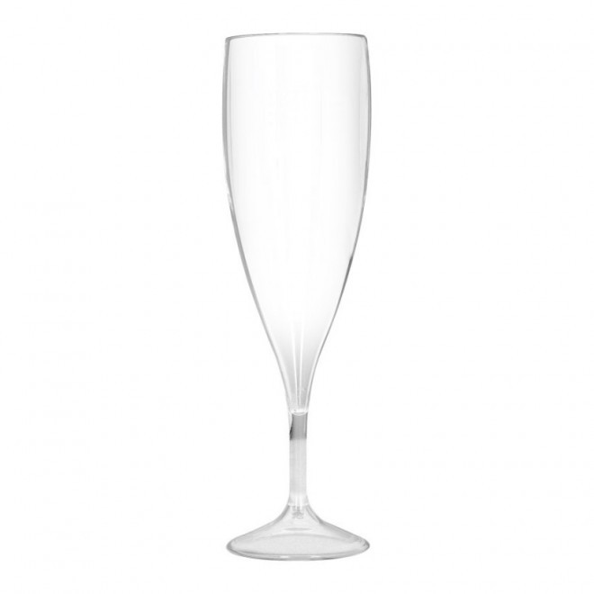 RAPIDE 4J - FLÛTE À CHAMPAGNE PERSONNALISÉE EN TRITAN® 'CUP CHAMPAGNE 14 CL' FABRICATION FRANÇAISE - transparent