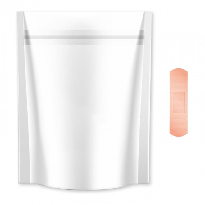 PANSEMENTS POCHETTE BLANC PERSONNALISABLE 'PENSA 10' - universal