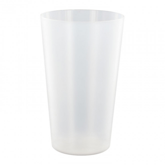 RAPIDE 4J - GOBELET MIF RÉUTILISABLE PERSONNALISÉ 30 CL 'CUPY QUADRI' - translucide