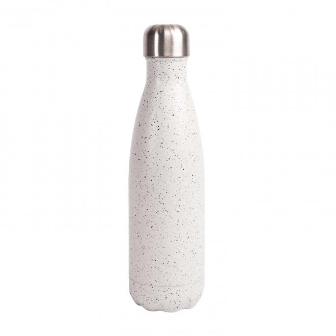 BOUTEILLE ISOTHERME PERSONNALISABLE 500ML 'ASTRIO SPLASH' - blanc