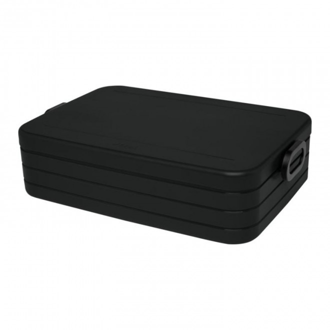 RAPIDE 4J - LUNCH BOX PERSONNALISABLE PLASTIQUE 1,5L 'OPONY MAX' - noir charbon