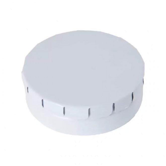 BOÎTE À BONBONS PUBLICITAIRE 'CLIC CLAC EUROPE' - blanc