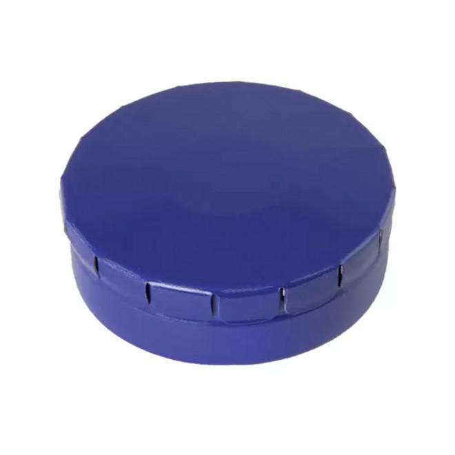 BOÎTE À BONBONS PUBLICITAIRE 'CLIC CLAC EUROPE' - bleu foncé