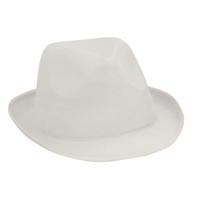 CHAPEAU PERSONNALISÉ COLORE AVEC BANDEAU 'BRAZ'  - blanc