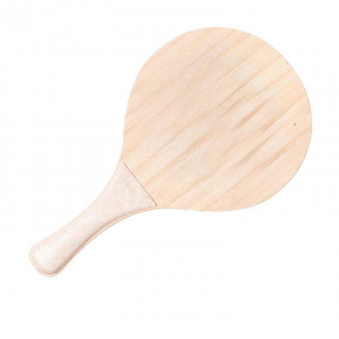 RAQUETTES PERSONNALISABLE 'PEACH SUBLI' - naturel