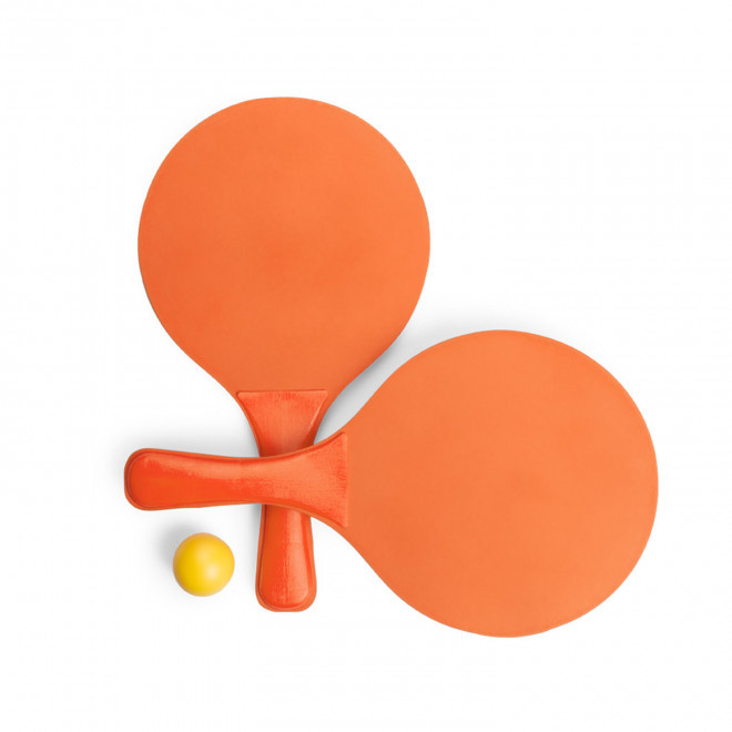 RAQUETTES PERSONNALISABLES 'SUMMER COLOR' - orange