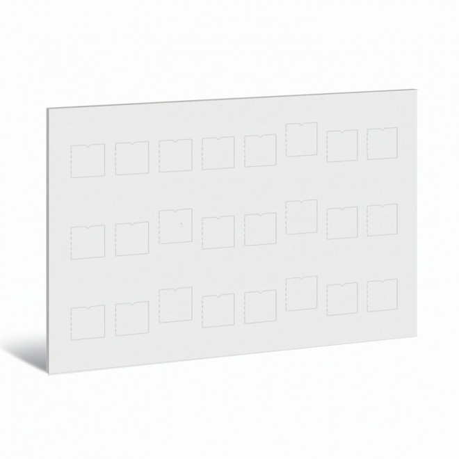 CALENDRIER DE L'AVENT MURAL PERSONNALISABLE 'ADVENTI' - format horizontal