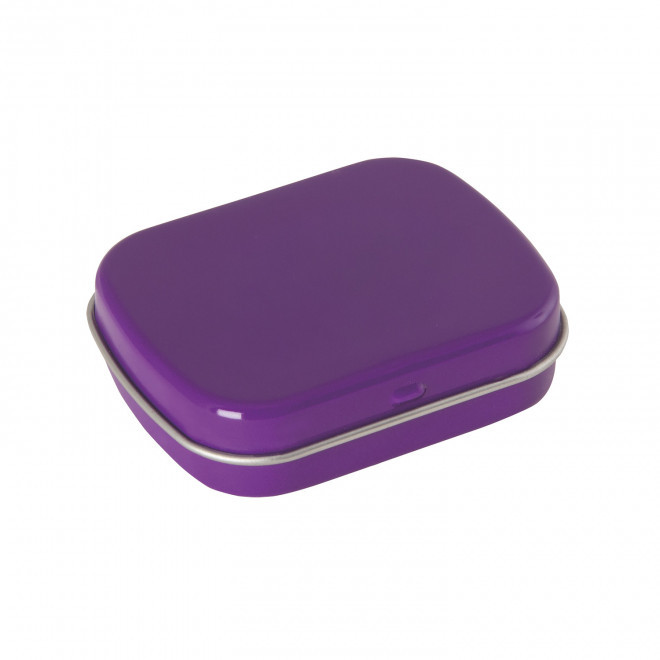 BOITE CHARNIERE BONBONS PERSONNALISABLE 'WIMO' - violet