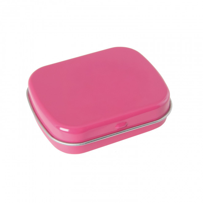 BOITE CHARNIERE BONBONS PERSONNALISABLE 'WIMO' - rose