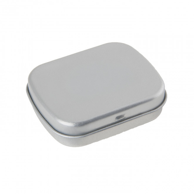 BOITE CHARNIERE BONBONS PERSONNALISABLE 'WIMO' - métal