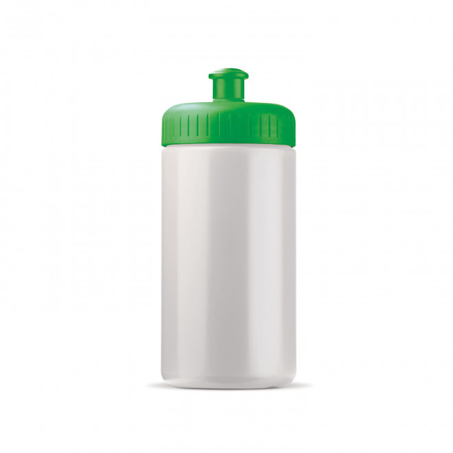 RAPIDE 4J - GOURDE PERSONNALISABLE 500ML CORPS OPAQUE BLC BIO 'TRAIL' - vert