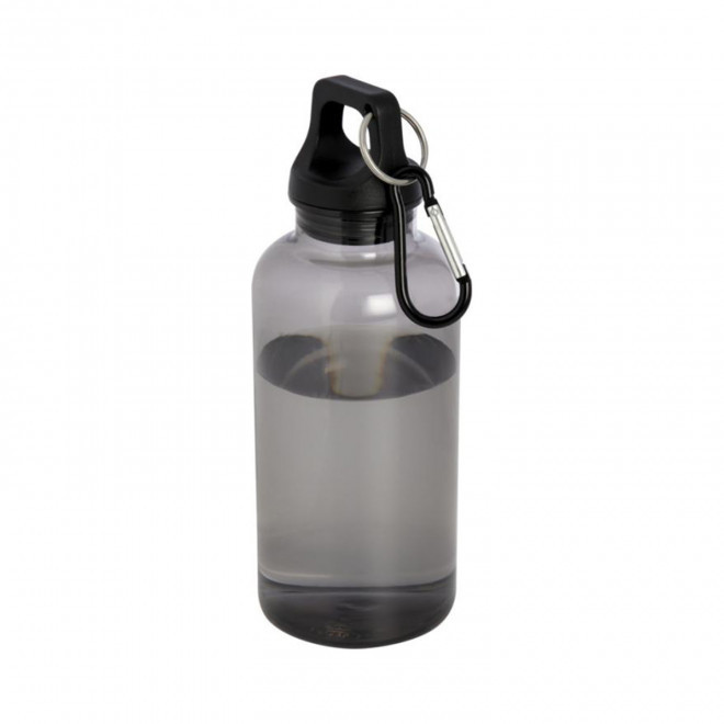 GOURDE EN PP RECYCLE PERSONNALISABLE 400 ML 'MANCY COLOR' - noir