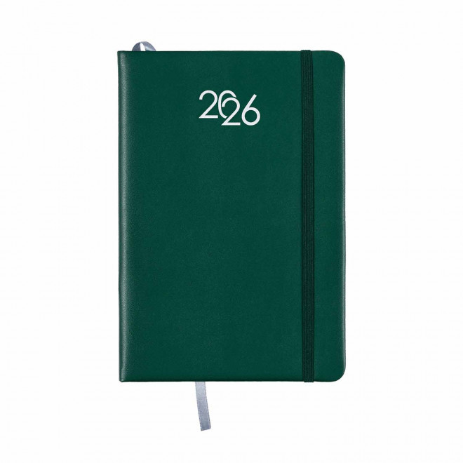 AGENDA SEMAINIER PERSONNALISABLE 'MARCHO' - vert