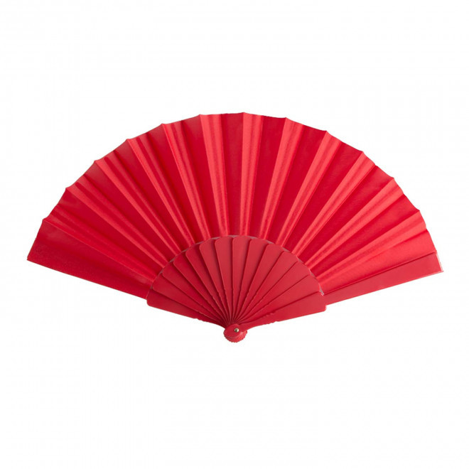 EXPRESS 72H - EVENTAIL PLIABLE PERSONNALISABLE 'FANNY' - rouge