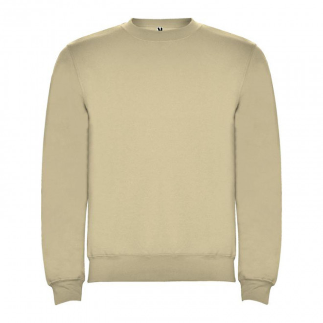 SWEAT-SHIRT COL ROND MIXTE PERSONNALISABLE 'RAPHAEL' - sable