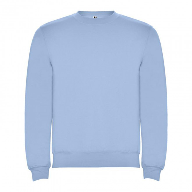 SWEAT-SHIRT COL ROND MIXTE PERSONNALISABLE 'RAPHAEL' - bleu ciel