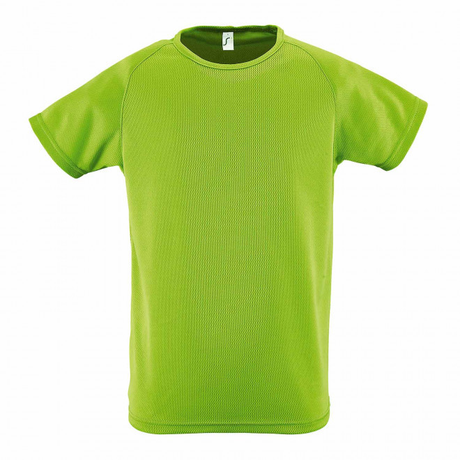 TEE-SHIRT RESPIRANT' SPORTY KIDS' - vert pomme