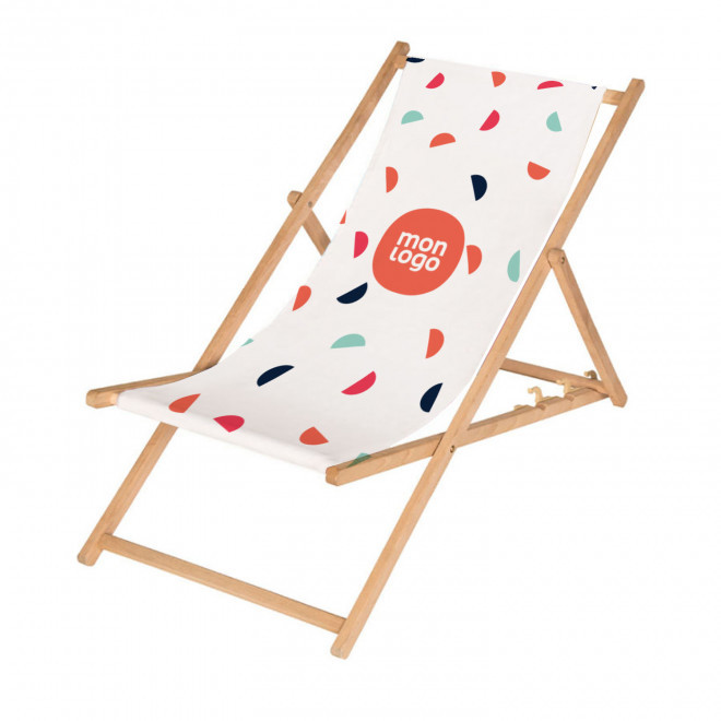 CHILIENNE EN BOIS PERSONNALISABLE RAPIDE 8 JOURS 'TEPIC' - quadrichromie