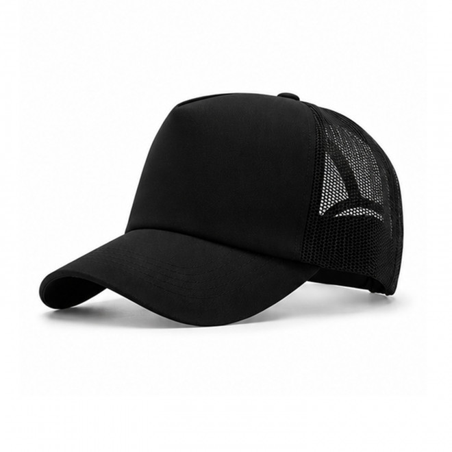 CASQUETTE TRUCKER FILET PERSONNALISABLE 'MARYLINE' - noir