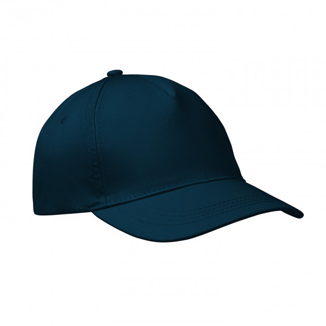 CASQUETTE 5 PANS PERSONNALISABLE 'CAP QUADRA VISOR' - bleu abysse