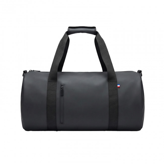 SAC POLOCHON PERSONNALISABLE PU ORIGINE FRANCE 'ANTHONY' - noir