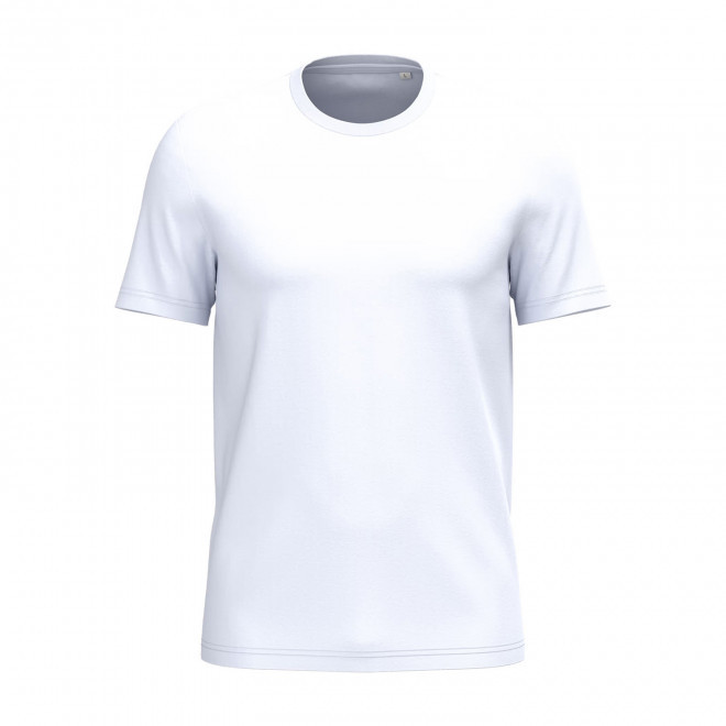 TEE-SHIRT MIXTE PERSONNALISABLE 155G 'LIGNAGE BLANC' - blanc