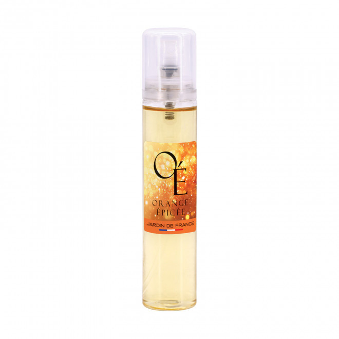 SPRAY PARFUM INTERIEUR 30ML PERSONNALISE 'AURA' - orange épicée