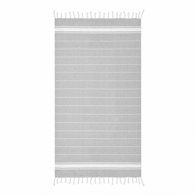 FOUTA PERSONNALISABLE 'PAREA 180' - gris