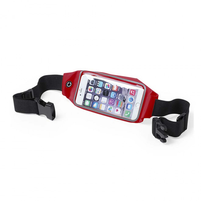 CEINTURE POUR TÉLÉPHONE PUBLICITAIRE 'TRIATHLON'  - rouge