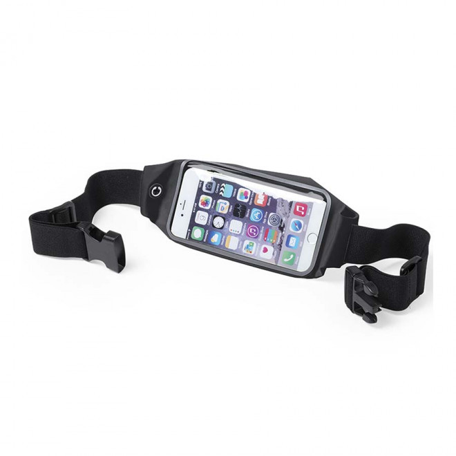 CEINTURE POUR TÉLÉPHONE PUBLICITAIRE 'TRIATHLON'  - noir