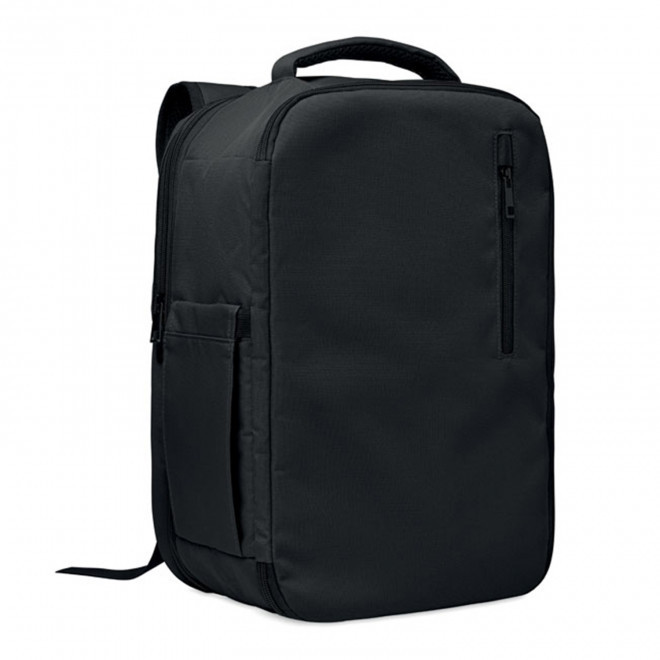 SAC A DOS CABINE PUBLICITAIRE 'ENPAK' - noir