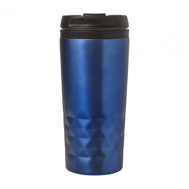 MUG ISOTHERME 300ML PERSONNALISABLE 'PRISME' - bleu