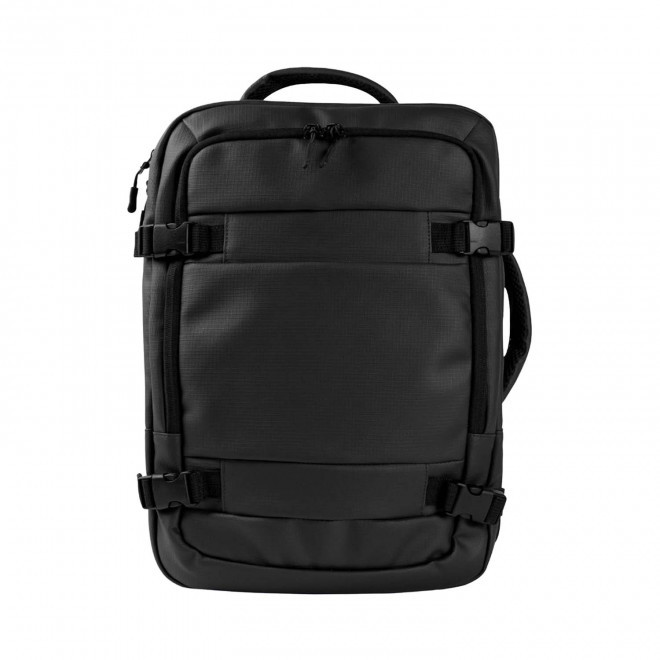 SAC A DOS CABINE PUBLICITAIRE EN PU 'HOSEF' - noir