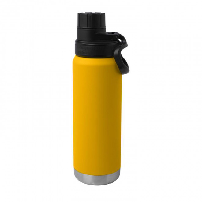 BOUTEILLE ISOTHERME PERSONNALISABLE 'DARU BOISSONS GAZEUSES' - jaune