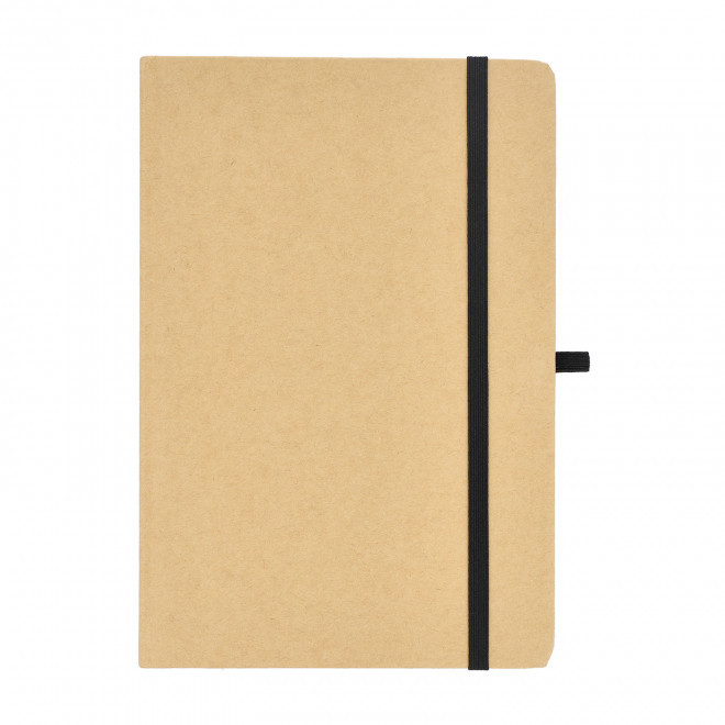 CARNET A5 CARTON LIGNE 'HORUS PLUS' - noir