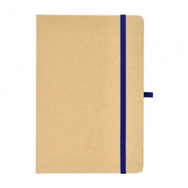 CARNET A5 CARTON LIGNE 'HORUS PLUS' - bleu