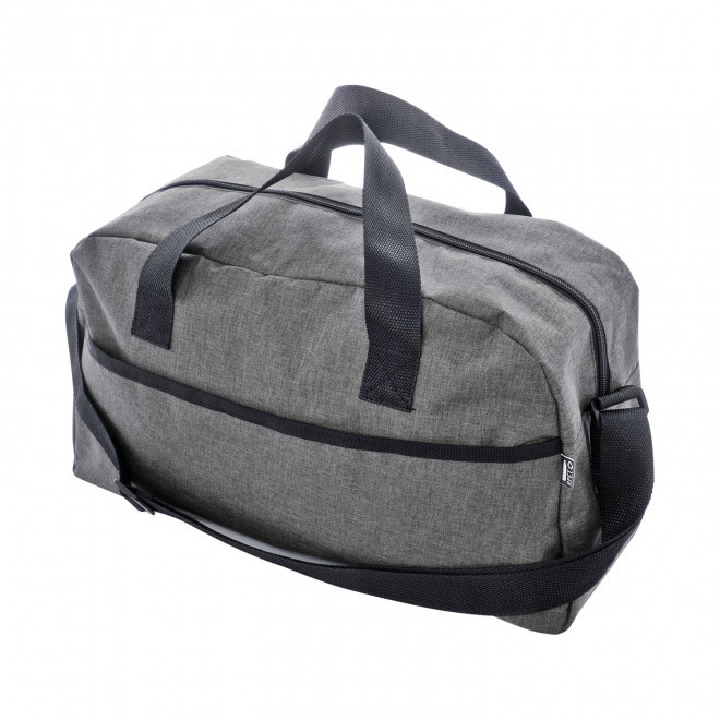 SAC DE SPORT RPET PERSONNALISABLE 'HANSO' - gris foncé