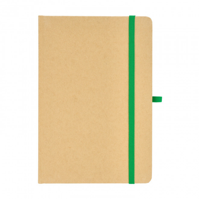 CARNET A5 CARTON LIGNE 'HORUS PLUS' - vert