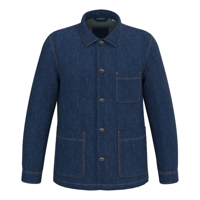 VESTE EN JEAN MIXTE PERSNNALISABLE 'JEANIOUS' - denim
